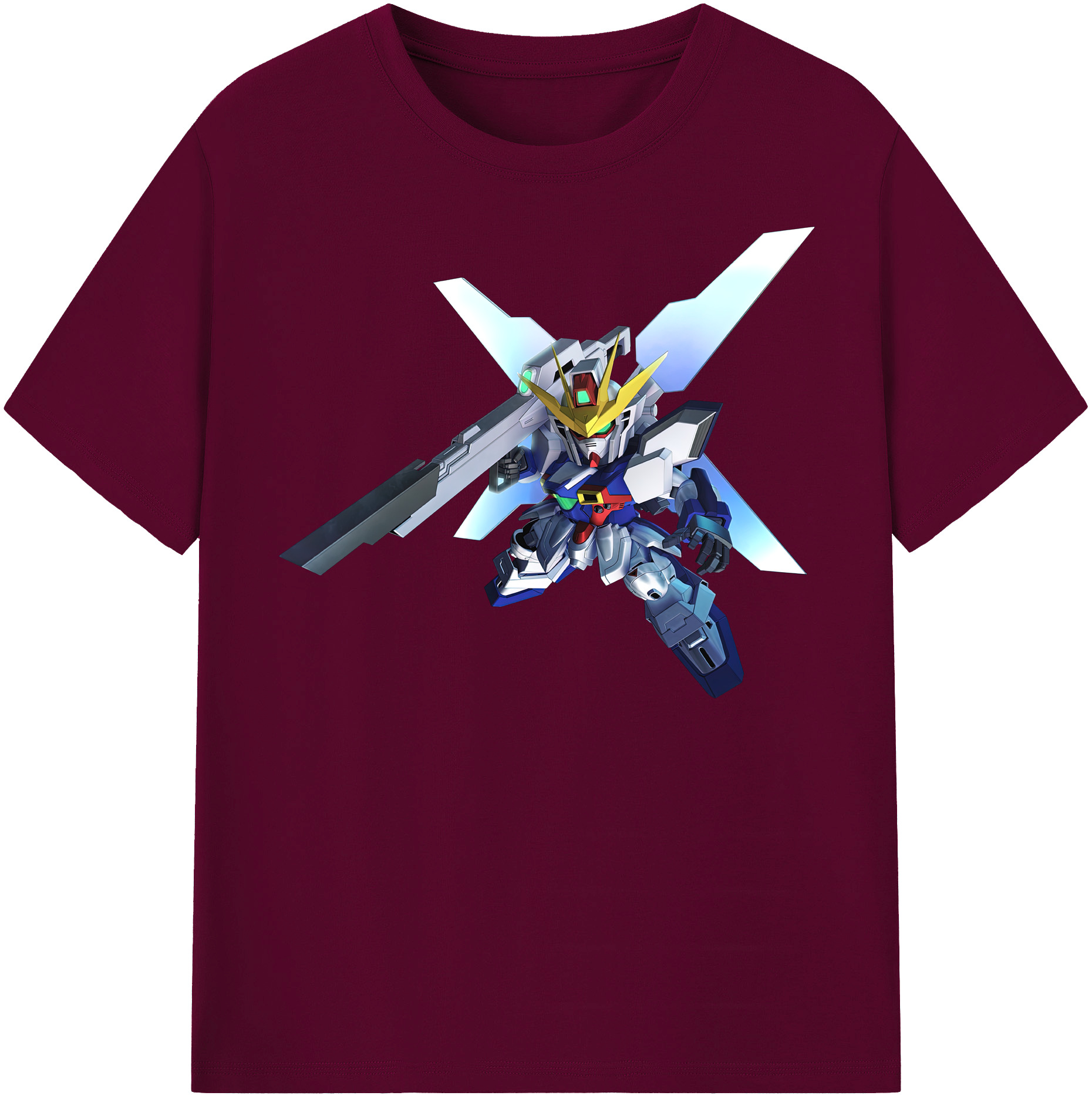 （画像用） 機動戦士ガンダム Mobile Suit Gundam レディースカジュアルプリントTシャツ（綿100％）